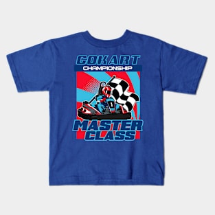 GOKART CHAMPIONSHIP Kids T-Shirt